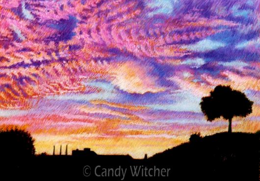 September Sunrise I by Candy Witcher