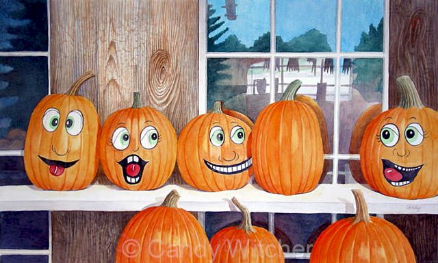 Pumpkins at Lull Farm by Candy Witcher