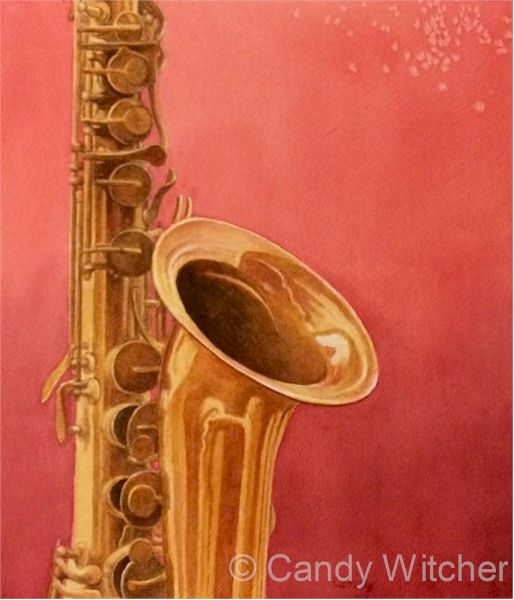 Saxophone by Candy Witcher