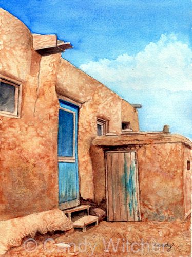 Taos Pueblo XXI by Candy Witcher